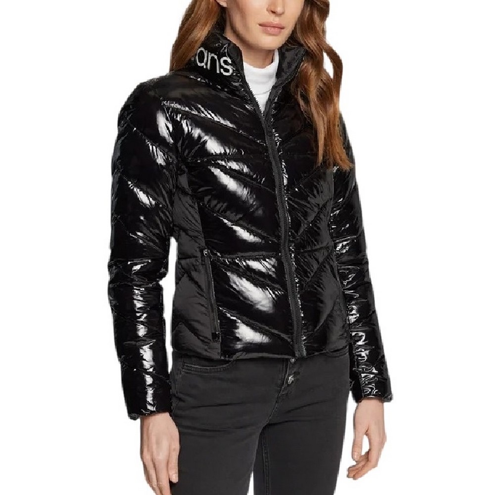 Calvin klein quilted fashion chevron jacket